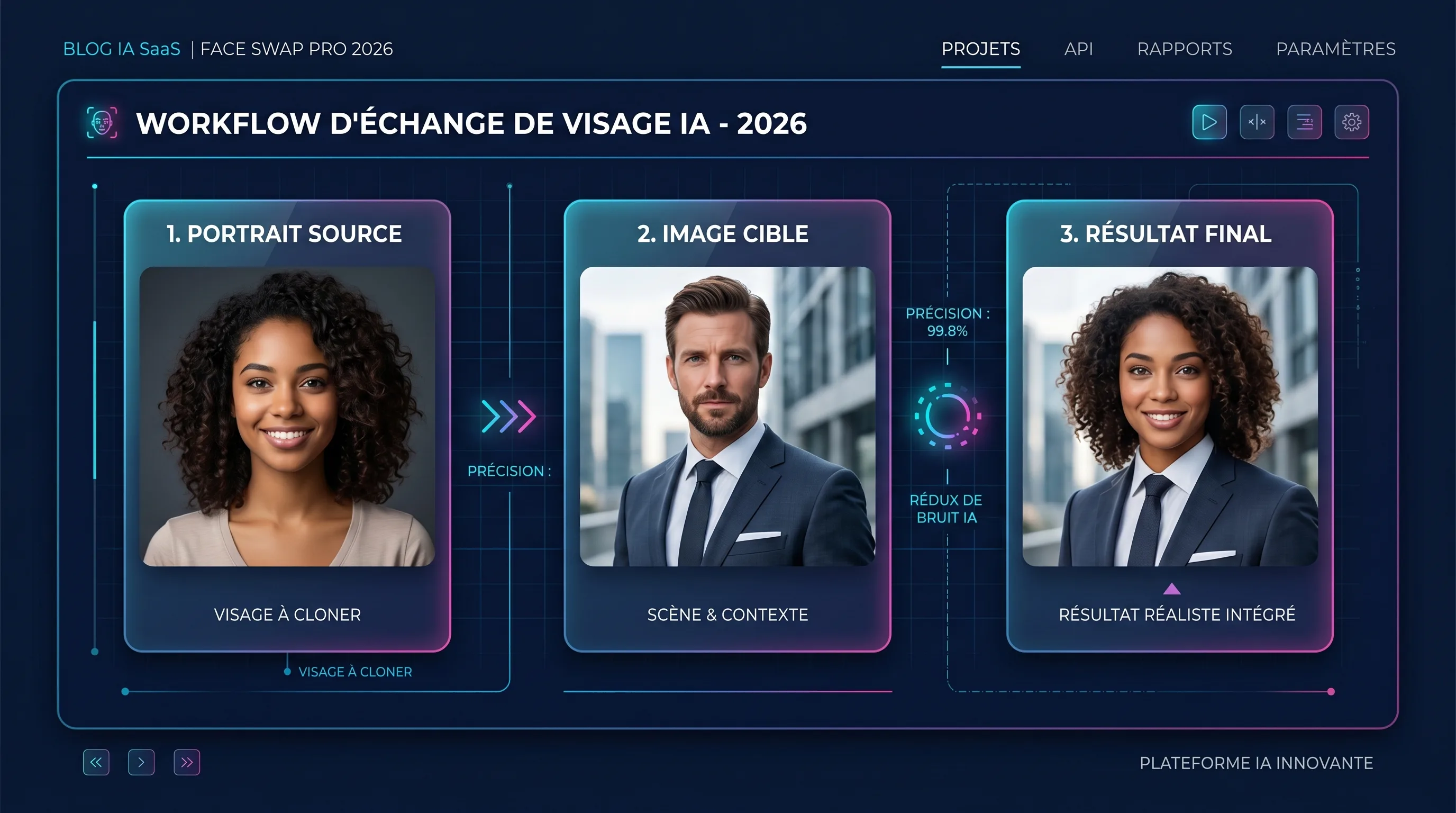 Avatar IA persistant avec le même visage sur plusieurs images générées